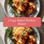 Ultimate Crispy Baked Chicken Dinner Delight