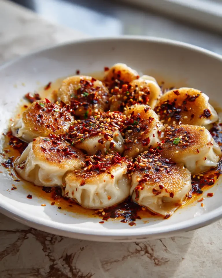 Sizzling Sensation: Dive into Crispy Chili Oil Dumplings - Featured Image