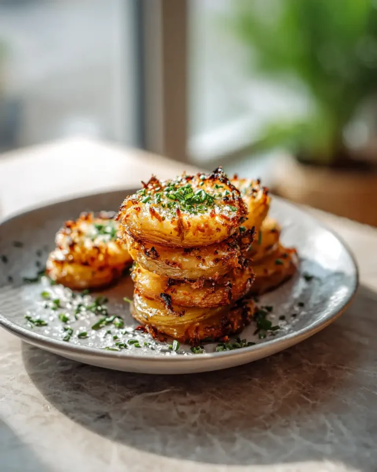 Irresistibly Crispy Parmesan Potato Stacks That Elevate Any Meal - Featured Image