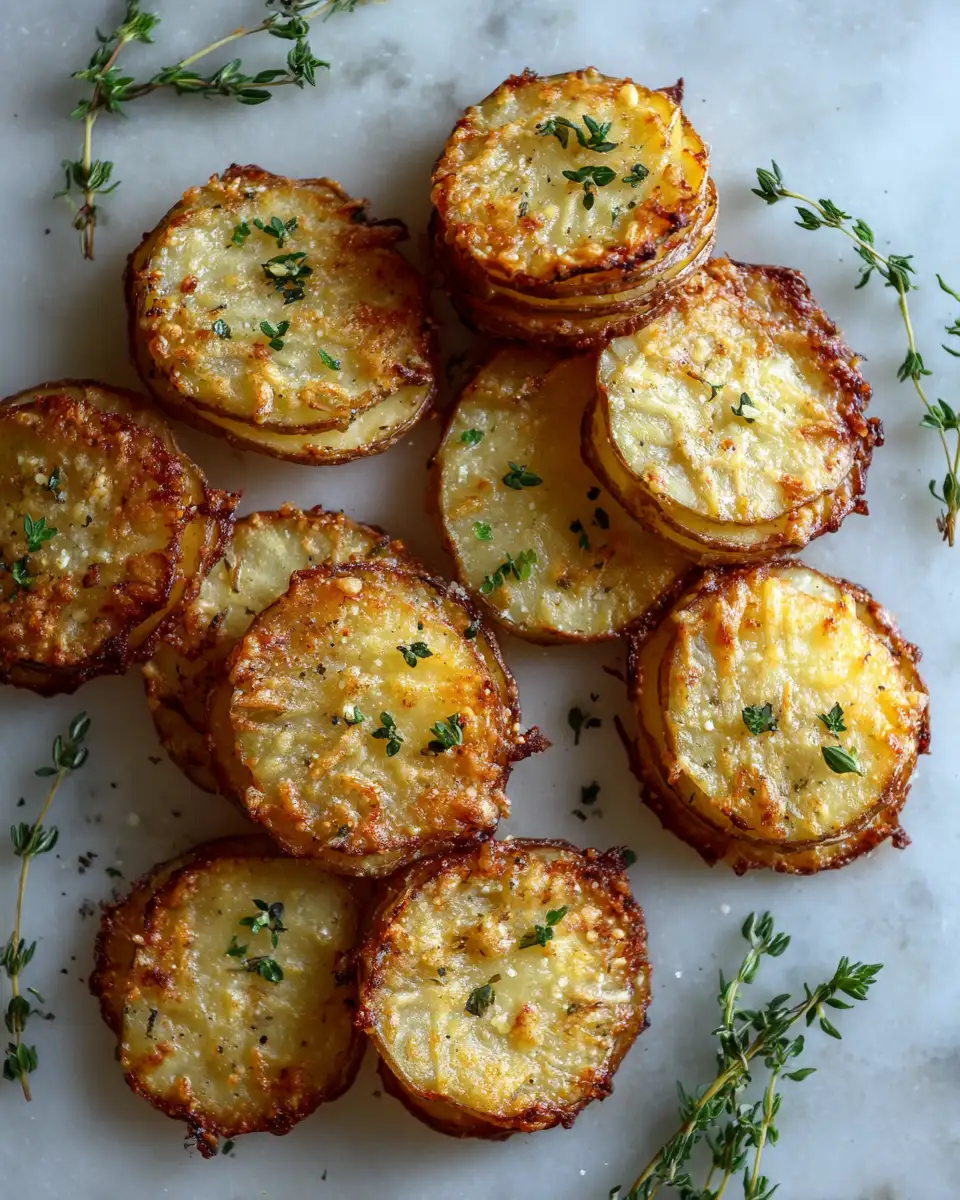 Irresistibly Crispy Parmesan Potato Stacks That Elevate Any Meal 4 Ingredients for Irresistibly Crispy Parmesan Potato Stacks That Elevate Any Meal