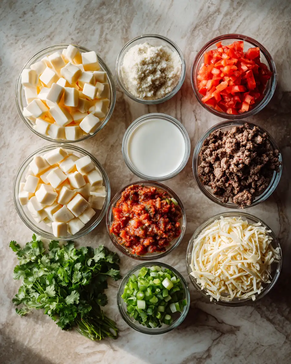 Creamy Crockpot Queso Dip: A Party Game-Changer 4 Ingredients for Creamy Crockpot Queso Dip: A Party Game-Changer