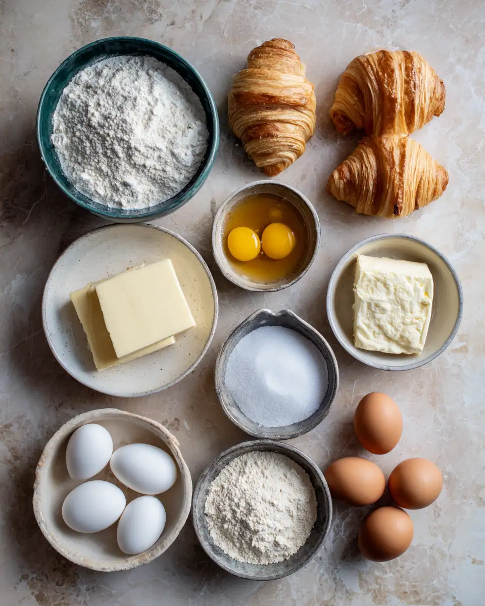 Ingredients for Irresistibly Flaky: Discover the Magic of Delicious Cruffins