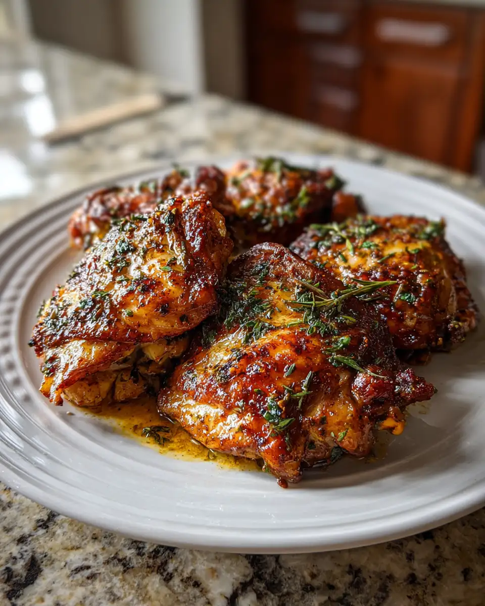 Final dish - Savor the Flavor: Irresistibly Delicious Old Bay Chicken Thighs