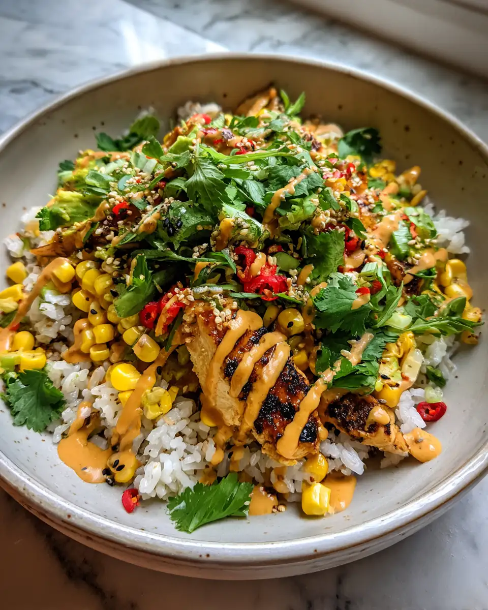 Final dish - Savor the Flavor: Irresistible Street Corn Chicken Rice Bowl Recipe