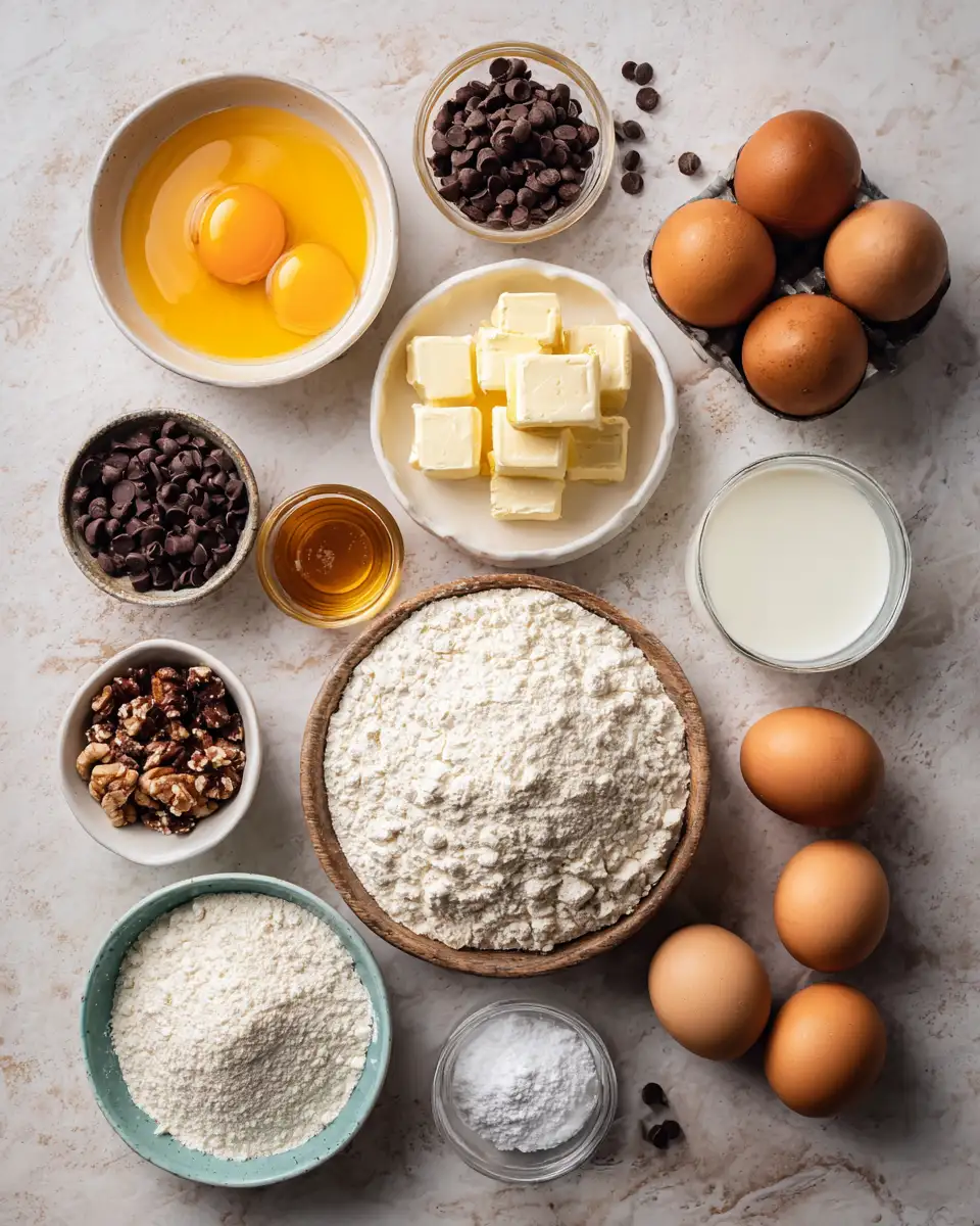 Ingredients for Ultimate Guide to an Easy, Moist Cake Recipe You'll Love