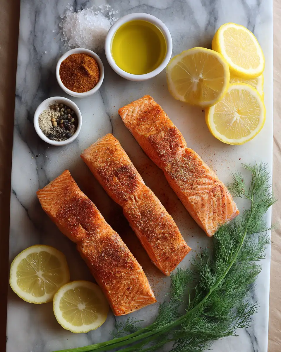 Ingredients for Savor Simplicity with This Easy Salmon Dinner Recipe