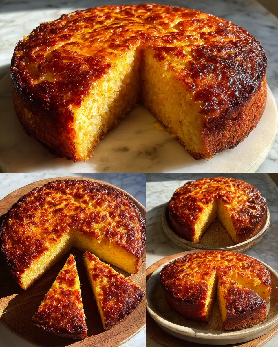 Final dish - Golden Delight: Irresistible Honey Butter Skillet Cornbread