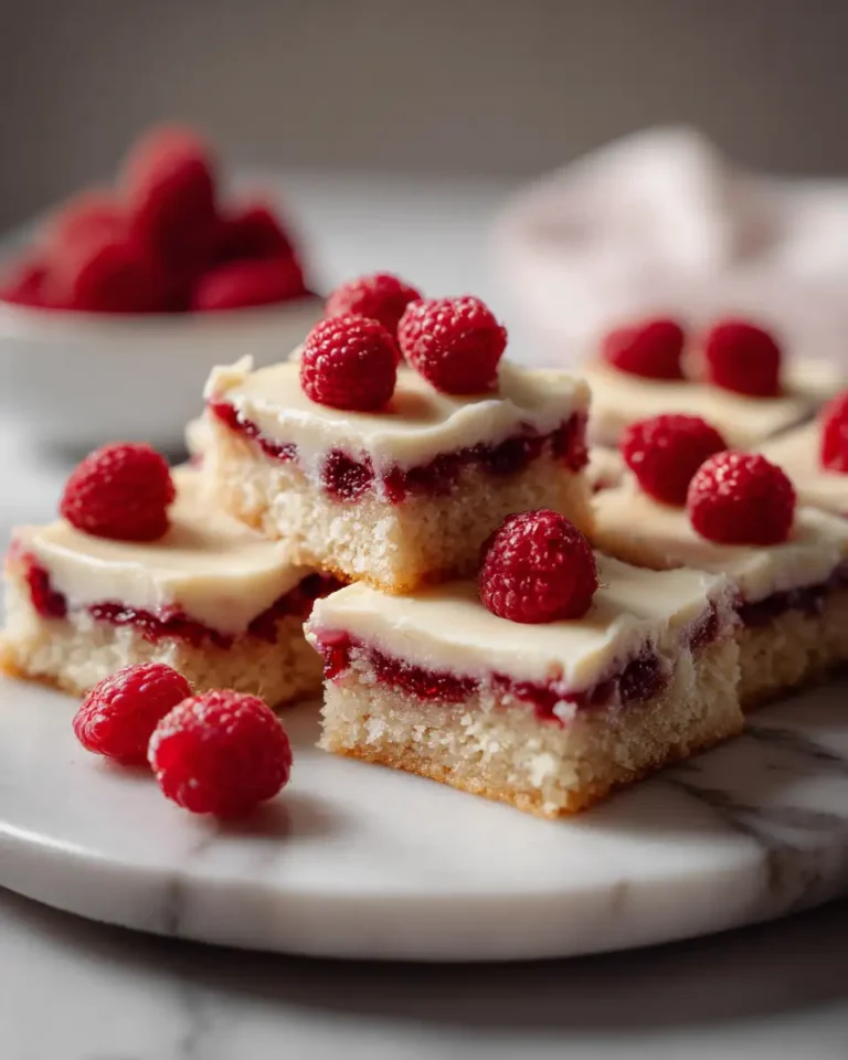 Effortless Indulgence: Five Ingredient Raspberry Shortbread Bars - Featured Image