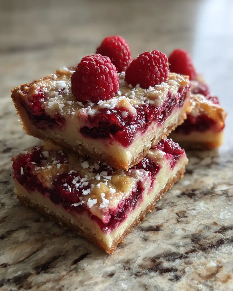 Final dish - Effortless Indulgence: Five Ingredient Raspberry Shortbread Bars