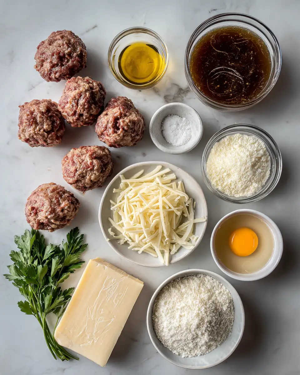 Savory Bliss: Discover the Magic of French Onion Meatballs 4 Ingredients for Savory Bliss: Discover the Magic of French Onion Meatballs