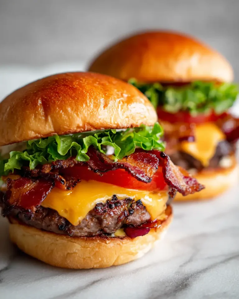 Irresistible Garlic Butter Bacon Cheeseburger Rollups That Will Elevate Your Burger Game - Featured Image
