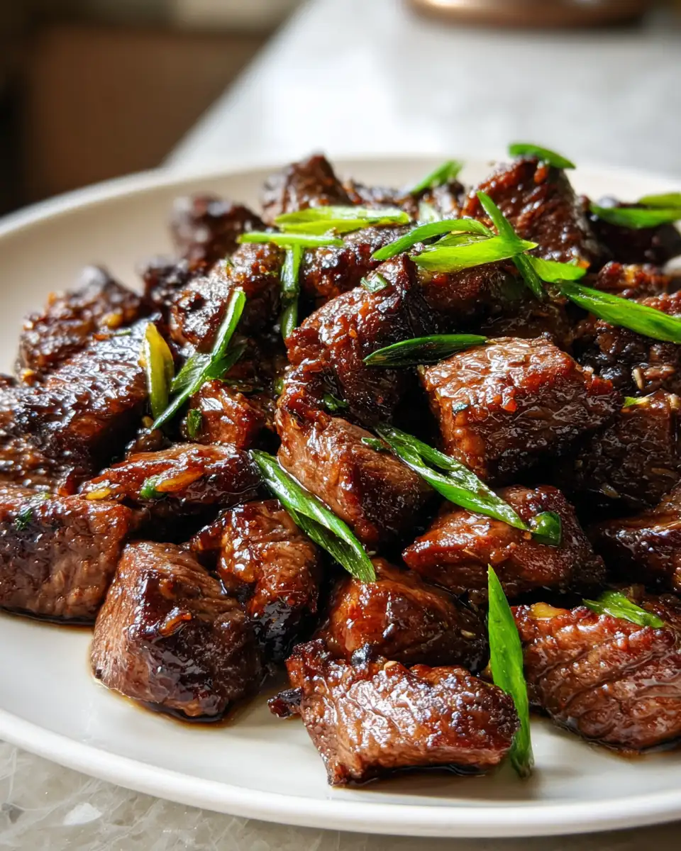 Final dish - Sizzling Garlic Butter Beef Bites: Your New Favorite Flavor Bomb
