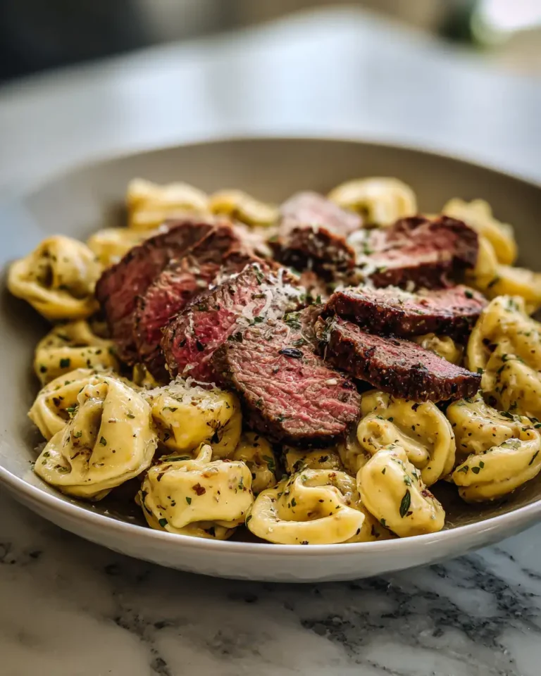 Savor the Flavor: Garlic Butter Steak Tortellini Delight - Featured Image