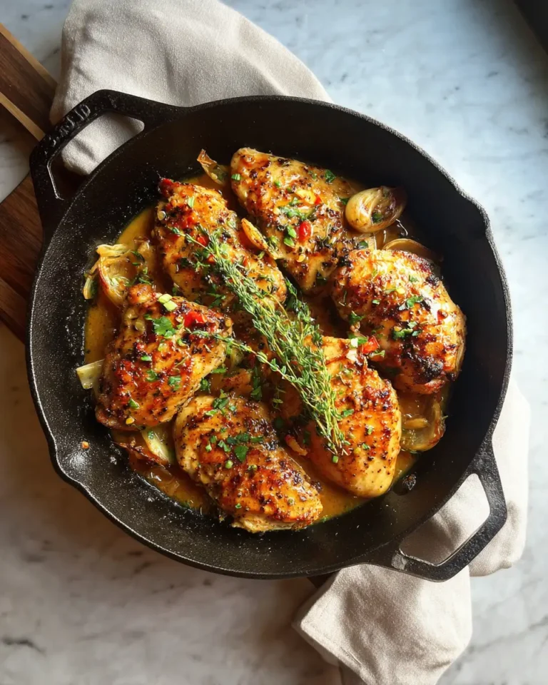 Sizzling Garlic Chicken Skillet Made Easy - Featured Image