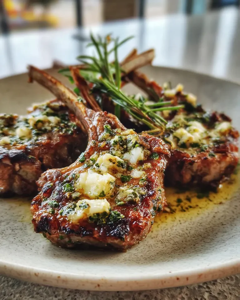 Savor the Flavor: Garlic Herb Butter Lamb Chops Delight - Featured Image