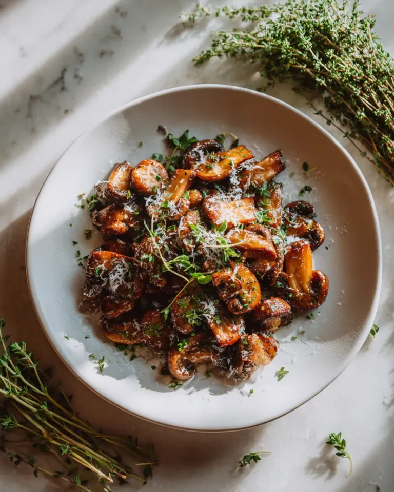 Savor the Flavor: Irresistible Garlic Mushrooms Recipe - Featured Image