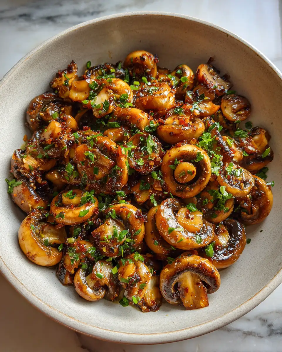 Final dish - Savor the Flavor: Irresistible Garlic Mushrooms Recipe