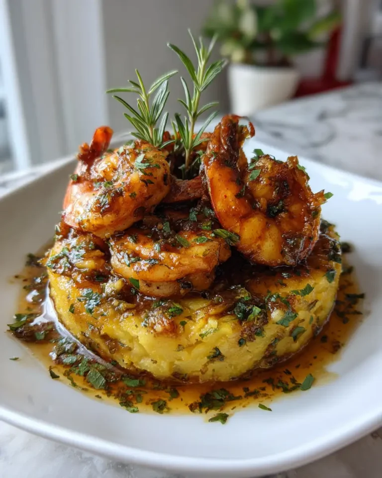 Savor the Flavor: Irresistible Garlic Shrimp Mofongo Magic - Featured Image