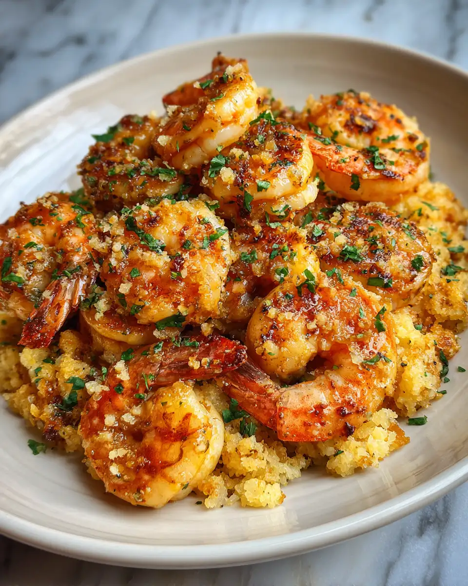 Final dish - Savor the Flavor: Irresistible Garlic Shrimp Mofongo Magic
