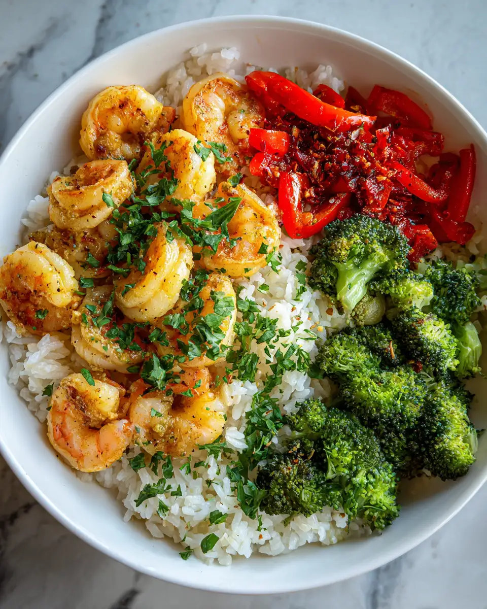 Ingredients for Savor the Flavor: Irresistible Garlic Shrimp Rice Bowl Delight