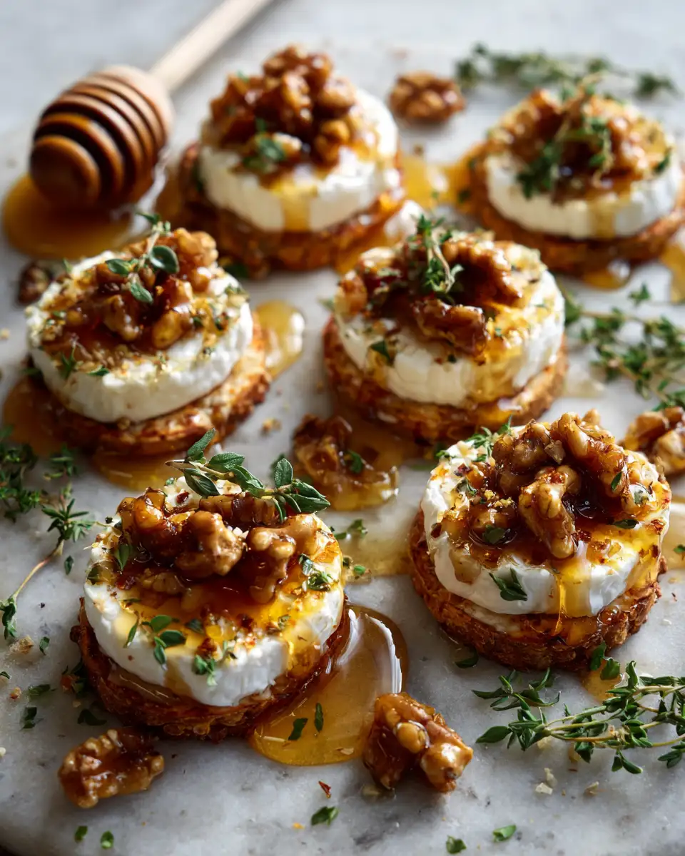 Final dish - Irresistible Goat Cheese and Honey Bites for Your Next Gathering