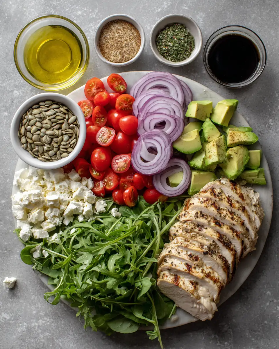 Ingredients for Ultimate Grilled Chicken Salad Cookbook: Fresh, Flavorful, and Fabulous