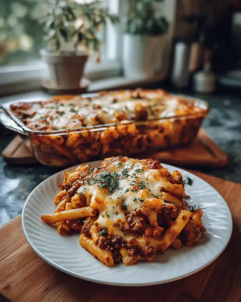 Cheesy Ground Beef Pasta Bake: The Ultimate Comfort Food Delight - Featured Image