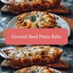 Cheesy Ground Beef Pasta Bake: The Ultimate Comfort Food Delight