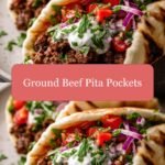 Sizzling Ground Beef Pita Pockets: A Flavorful Twist on a Classic Favorite