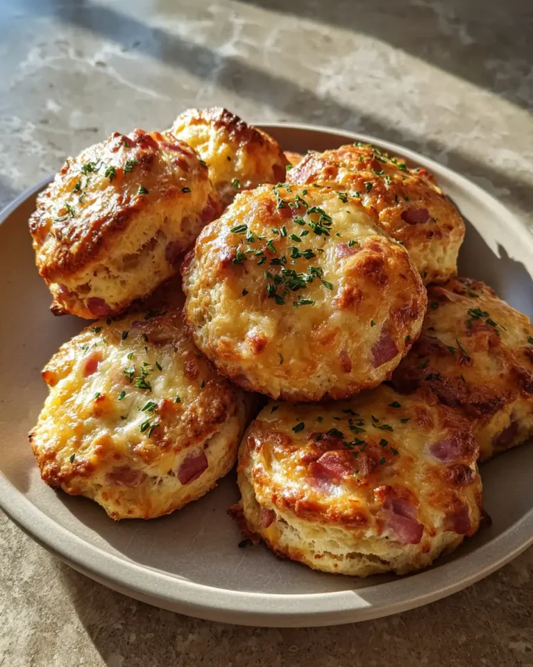 Irresistible Ham and Cheese Butter Biscuits for Breakfast Bliss - Featured Image