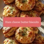 Irresistible Ham and Cheese Butter Biscuits for Breakfast Bliss