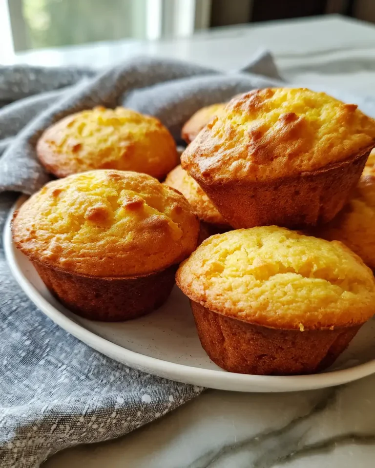 Sweet Harmony: Irresistible Honey Butter Cornbread Muffins - Featured Image