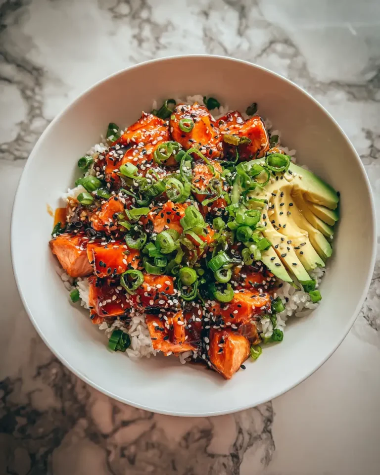 Irresistible Honey Garlic Salmon Bowl: A Sweet and Savory Delight - Featured Image