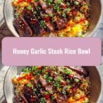 Savory Delight: Honey Garlic Steak Rice Bowl Adventure