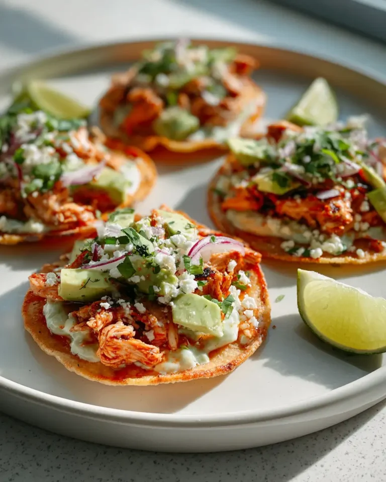 Zesty Delight: Honey Lime Chicken Tostadas That Will Wow Your Taste Buds - Featured Image
