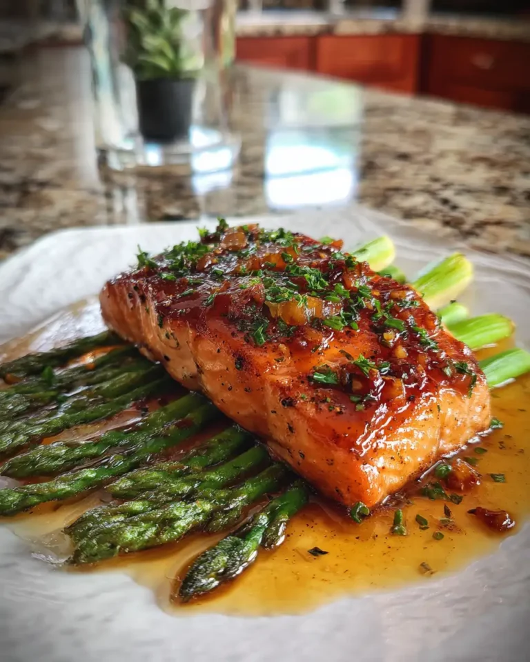 Sweet and Savory Delight: Honey Pineapple Glazed Salmon Sensation - Featured Image