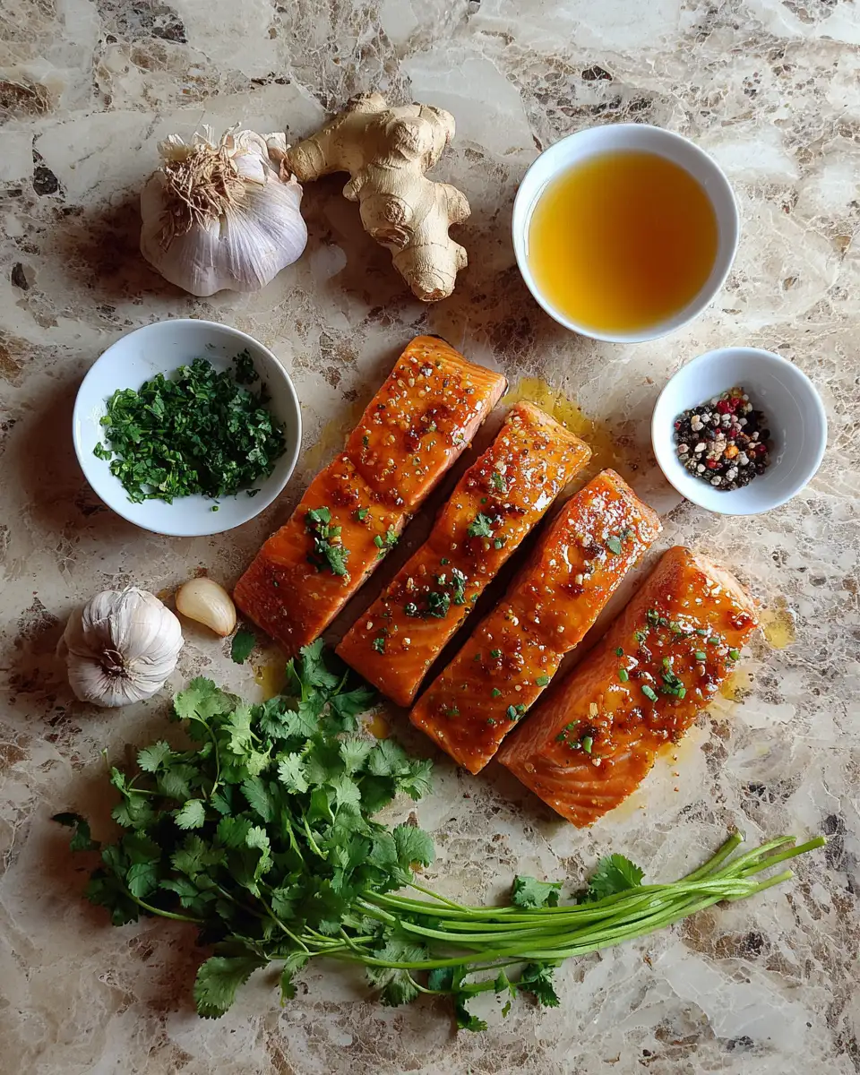 Ingredients for Sweet and Savory Delight: Honey Pineapple Glazed Salmon Sensation