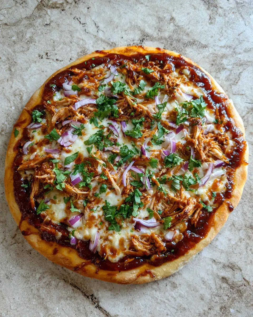 Ingredients for Hot Honey BBQ Chicken Pizza: A Spicy Twist on a Classic Favorite