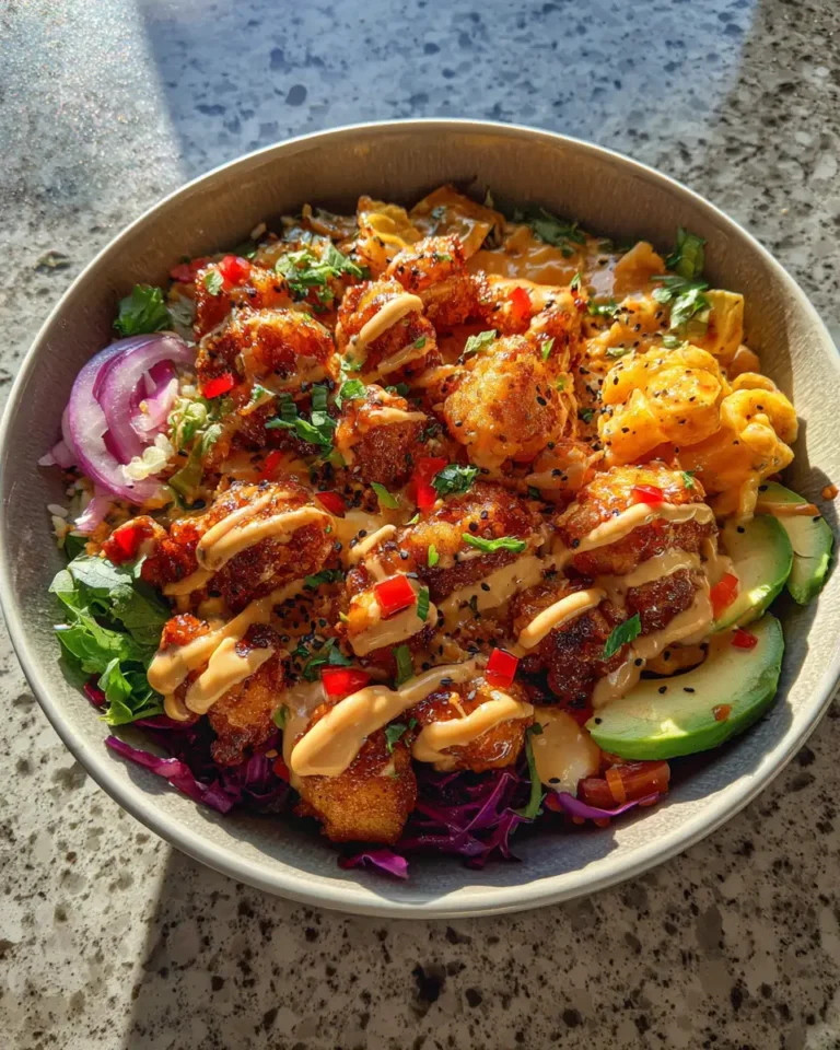 Sizzle and Spice: Dive into the Hot Honey Crispy Chicken Bowl Sensation - Featured Image