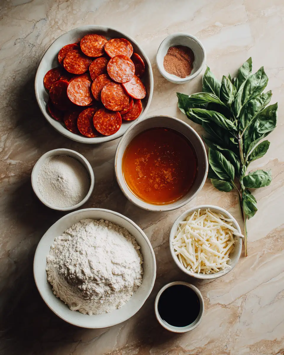 Sizzle and Spice: Discover the Irresistible Hot Honey Pepperoni Pizza 4 Ingredients for Sizzle and Spice: Discover the Irresistible Hot Honey Pepperoni Pizza