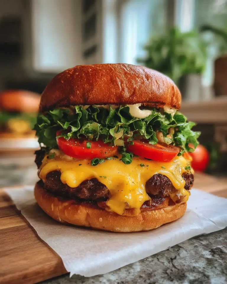 Savor the Flavor: Irresistible Smoked Cajun Cheese Burgers - Featured Image