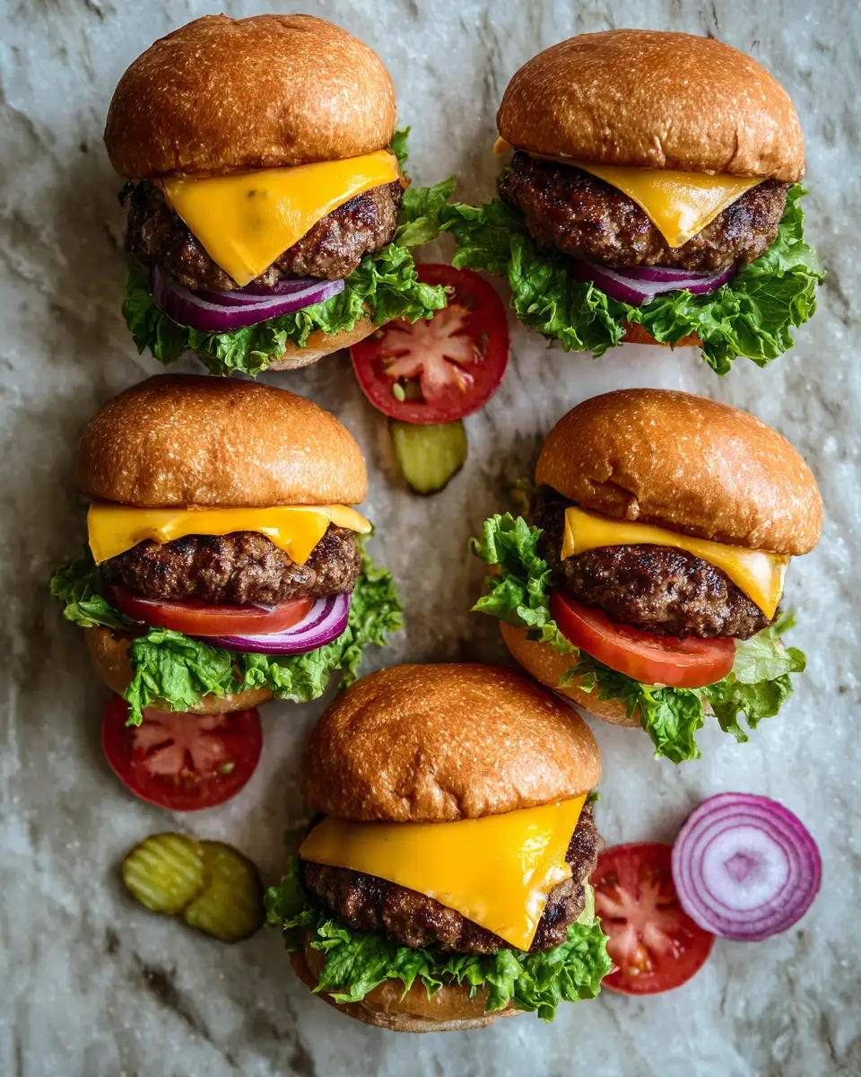 Ingredients for Savor the Flavor: Irresistible Smoked Cajun Cheese Burgers