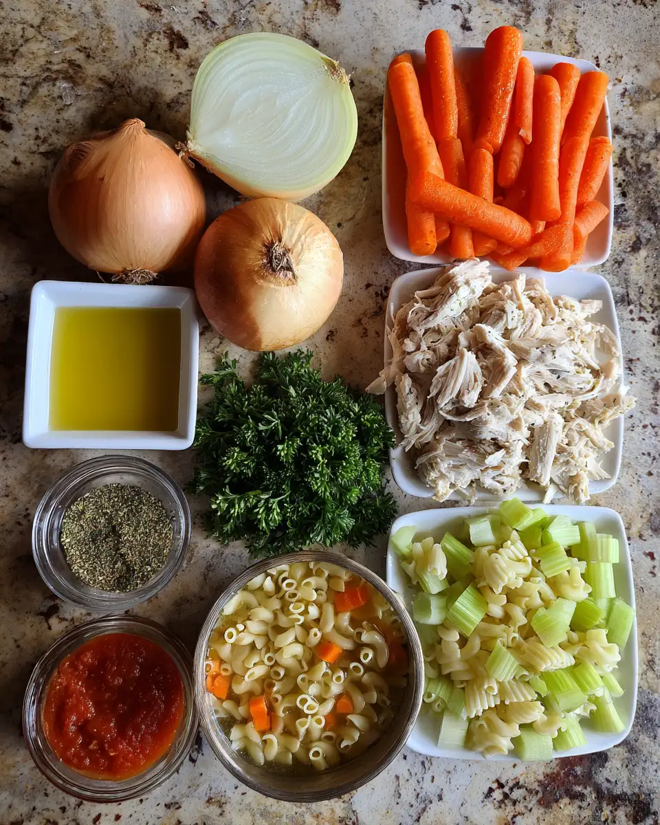 Hearty and Heartwarming: Discover the Magic of Italian Chicken Soup 4 Ingredients for Hearty and Heartwarming: Discover the Magic of Italian Chicken Soup