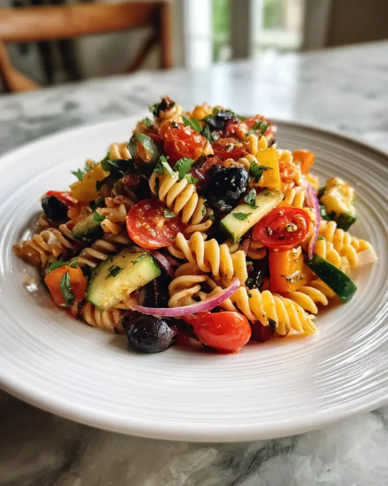 Bursting Flavors: Discover the Ultimate Italian Pasta Salad Recipe - Featured Image