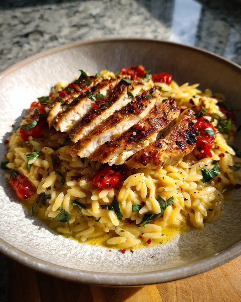 Zesty Lemon Basil Chicken Orzo: A Burst of Fresh Flavors - Featured Image