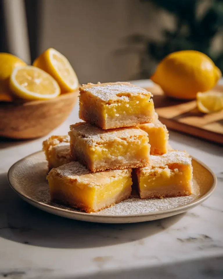 Zesty and Sweet: Discover the Irresistible Charm of Lemon Brownies - Featured Image