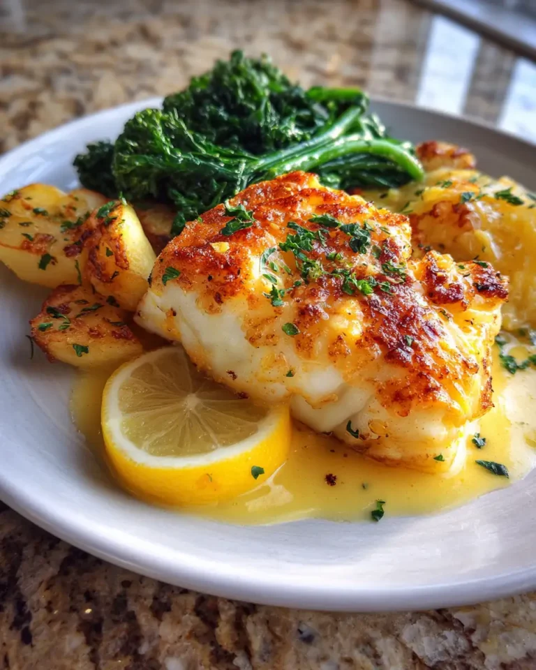 Zesty Delight: Indulge in Lemon Butter Baked Cod Perfection - Featured Image