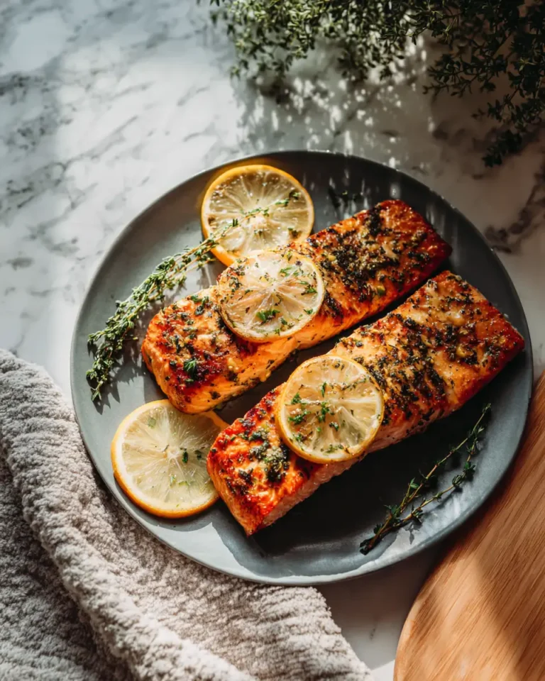 Zesty Lemon Herb Butter Salmon: A Flavorful Catch for Your Table - Featured Image