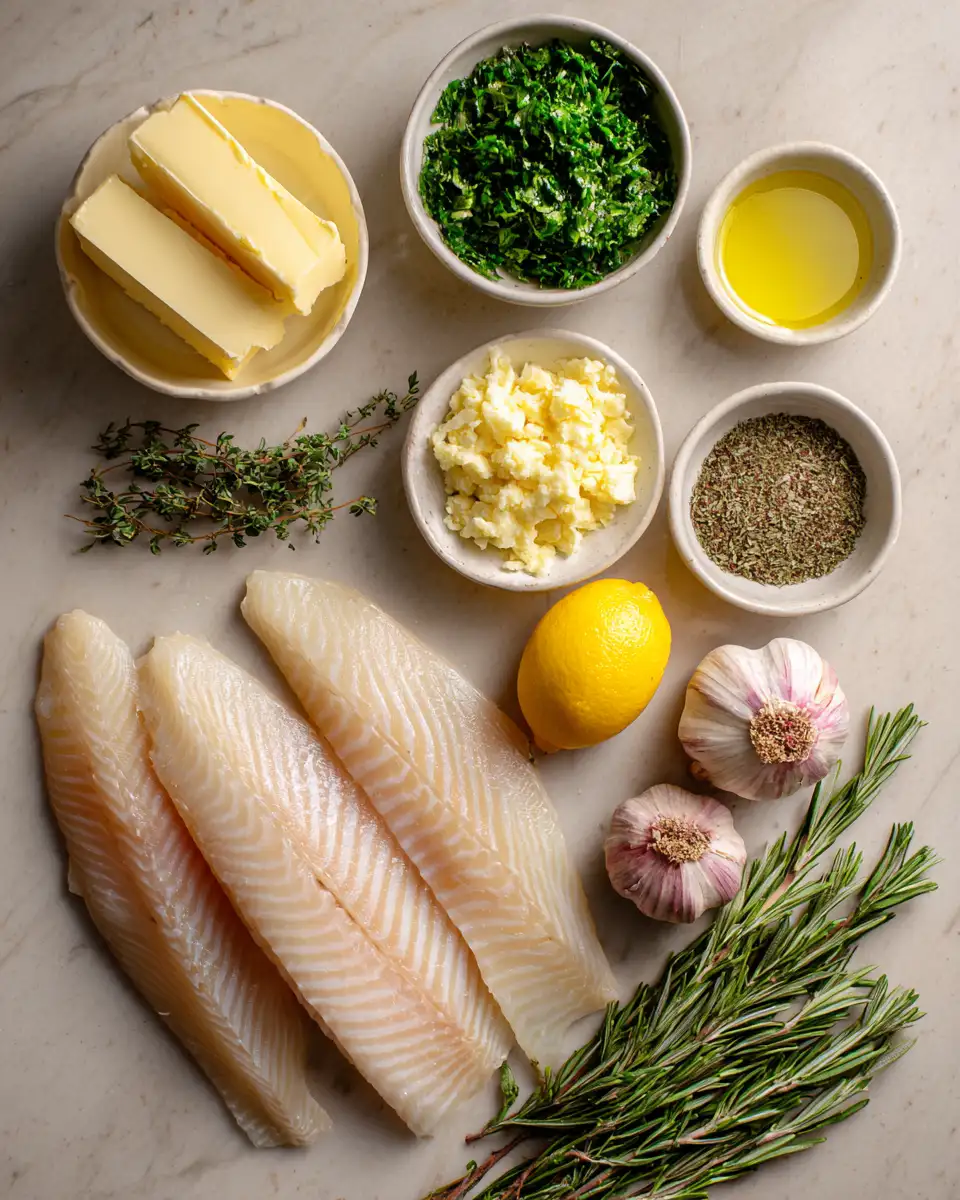 Zesty Lemon Herb Butter Tilapia: A Flavorful Feast for Your Taste Buds 4 Ingredients for Zesty Lemon Herb Butter Tilapia: A Flavorful Feast for Your Taste Buds