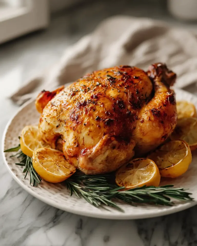 Zesty Delight: Elevate Dinner with Lemon Herb Roast Chicken - Featured Image